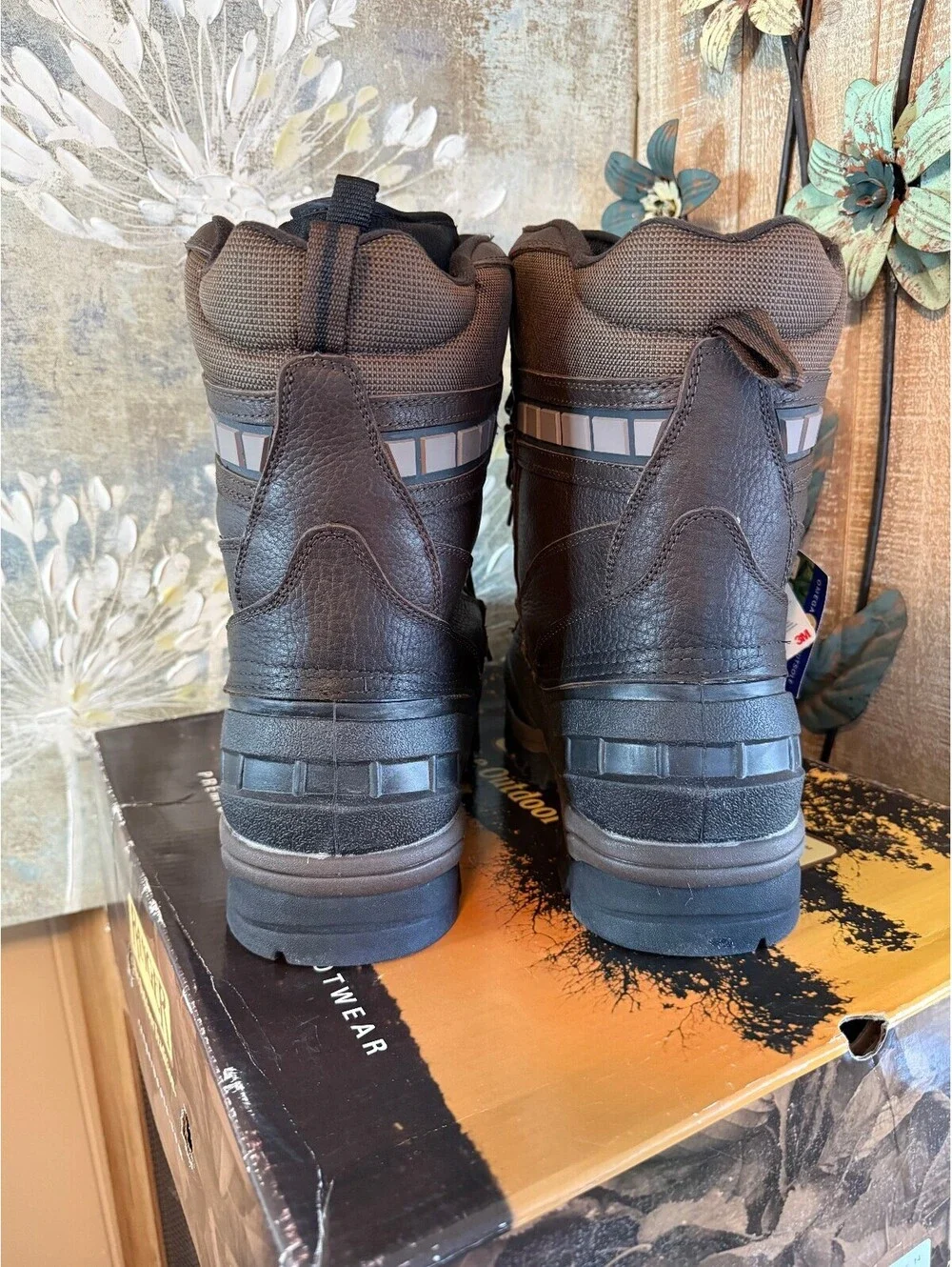 Ranger Mens 14 Waterproof Brown Leather Thinsulate Boots NWT